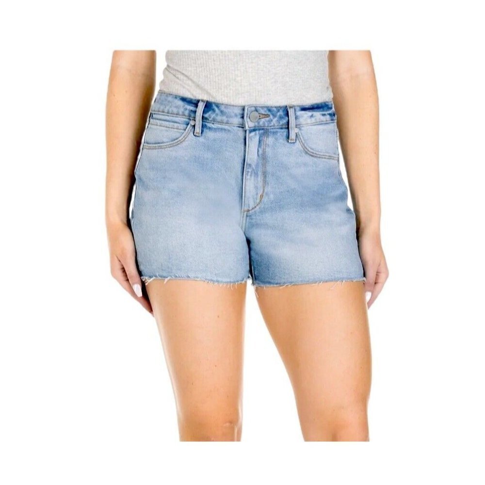 Articles of Society Blue Denim Cut Off High Rise Frayed Salt Aire Shorts Size 28